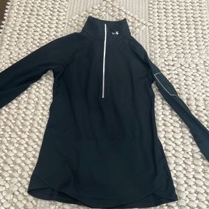 Under Armour Mock Neck Zip Top